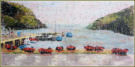 Boats in the Rain